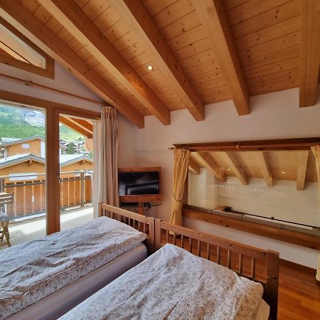 Chalet Haus Perla Saas Fee Exteriér fotografie